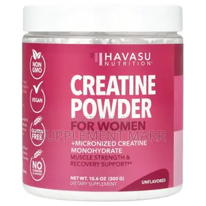Micronized Creatine Powder for Women – Strength Recovery - 300g