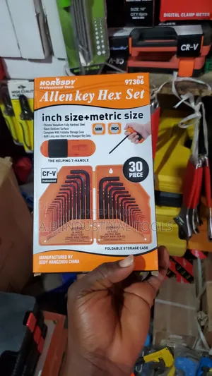 Horusdy 30-Piece Allen Key Hex Set