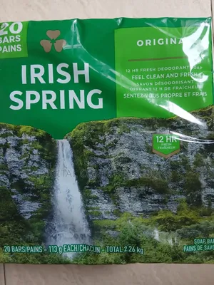 Original Imported Irish Spring Bar Soap
