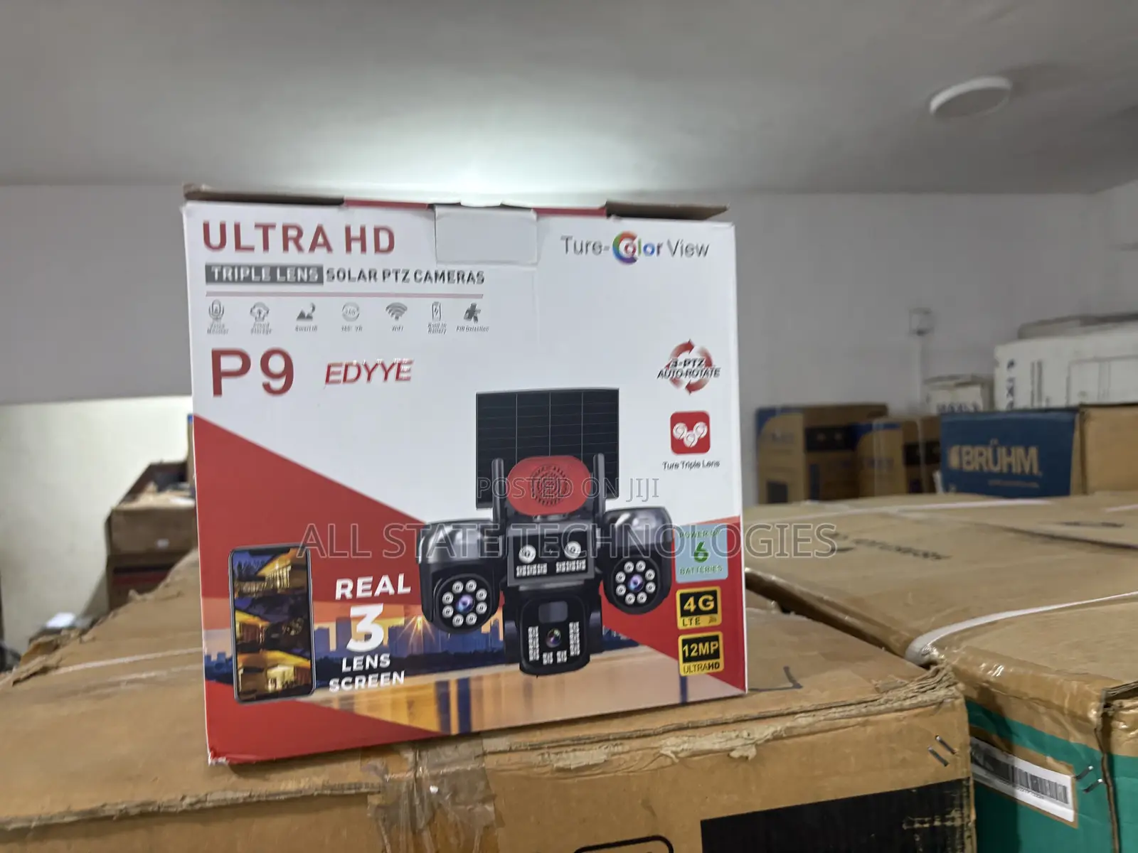 P9 Edyye Intelligent PTZ Solar CCTV