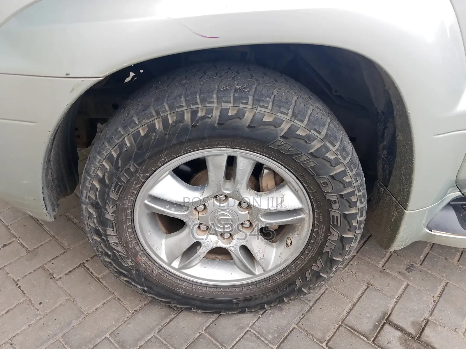 Lexus GX 2005 Silver