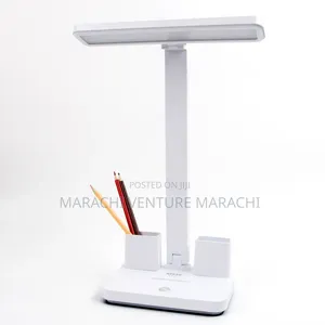 Reachable Double Pen Container Foldable Table Lamp
