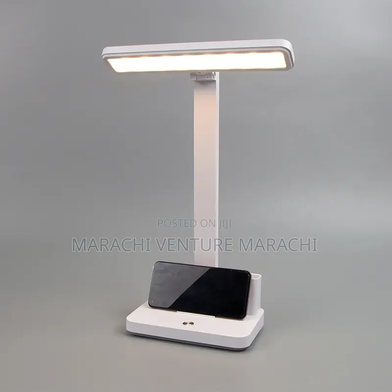 Reachable Double Pen Container Foldable Table Lamp