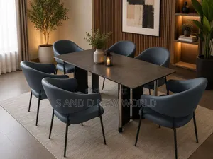 Dining Table With Six Chairs