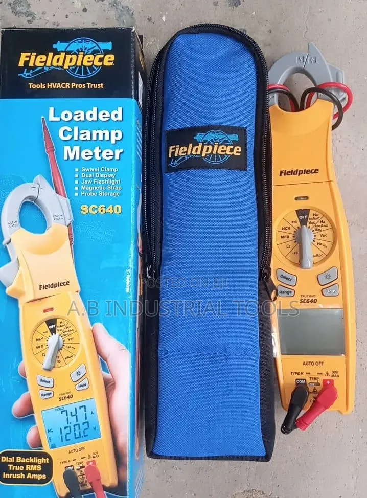 Fieldpiece SC640 Loaded Clamp Meter
