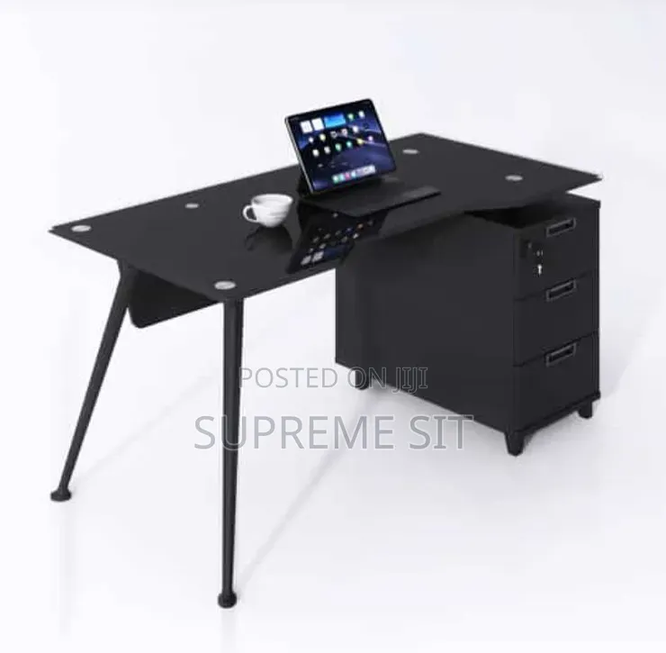 Classic Glass Office Table