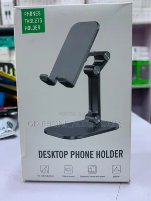 Universal Adjustable Desktop Phone Tablet Holder Stand - Foldable
