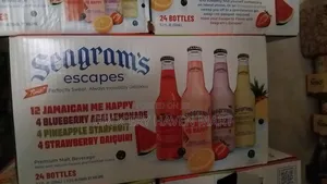 Seagram's Escapes Premium Assorted Malt Beverage 24 Bottles × 331ml