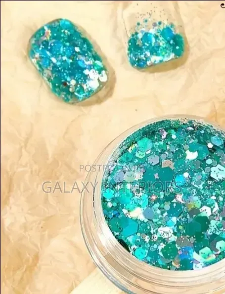 Glitters and Colourful Stones for Epoxy Resin Art Works