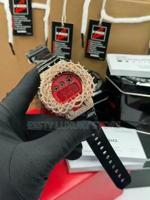 High Qualityiced Out Cz Diamond G-Shock Wristwatch