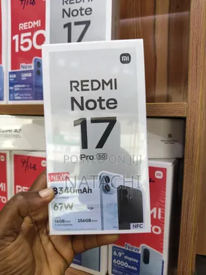 New Xiaomi Redmi Note 17 Pro 256 GB Black
