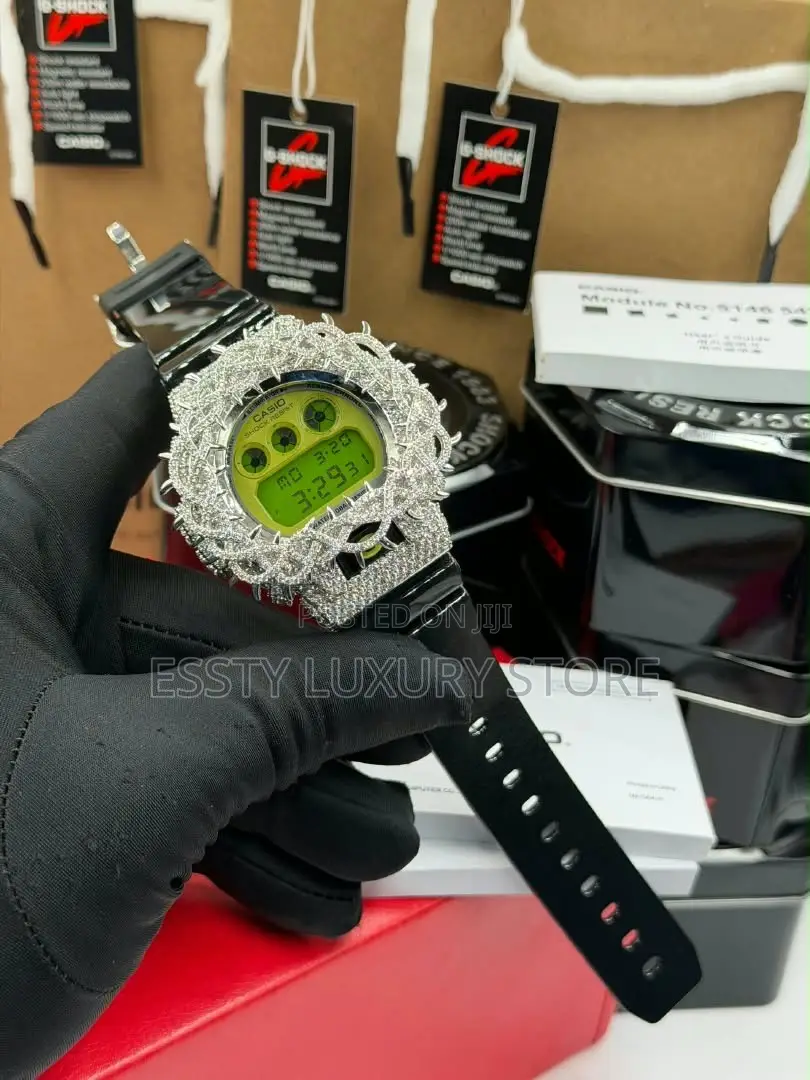 High Qualityiced Out Cz Diamond G-Shock Wristwatch