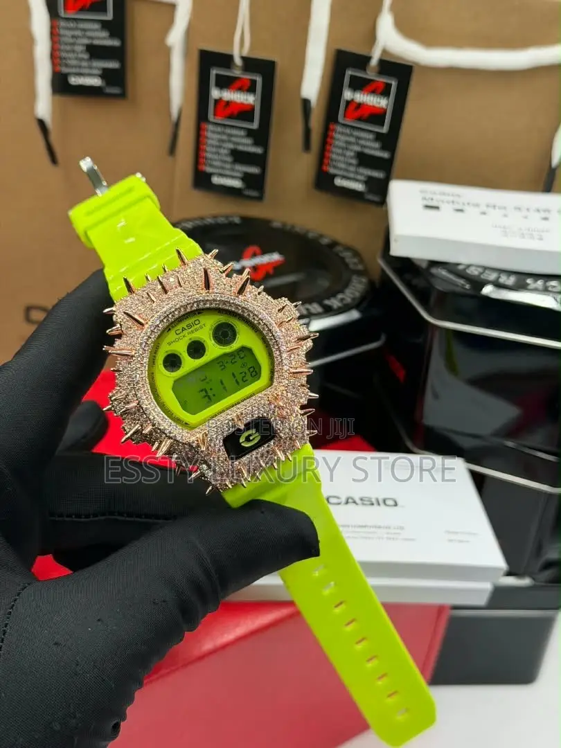 High Qualityiced Out Cz Diamond G-Shock Wristwatch