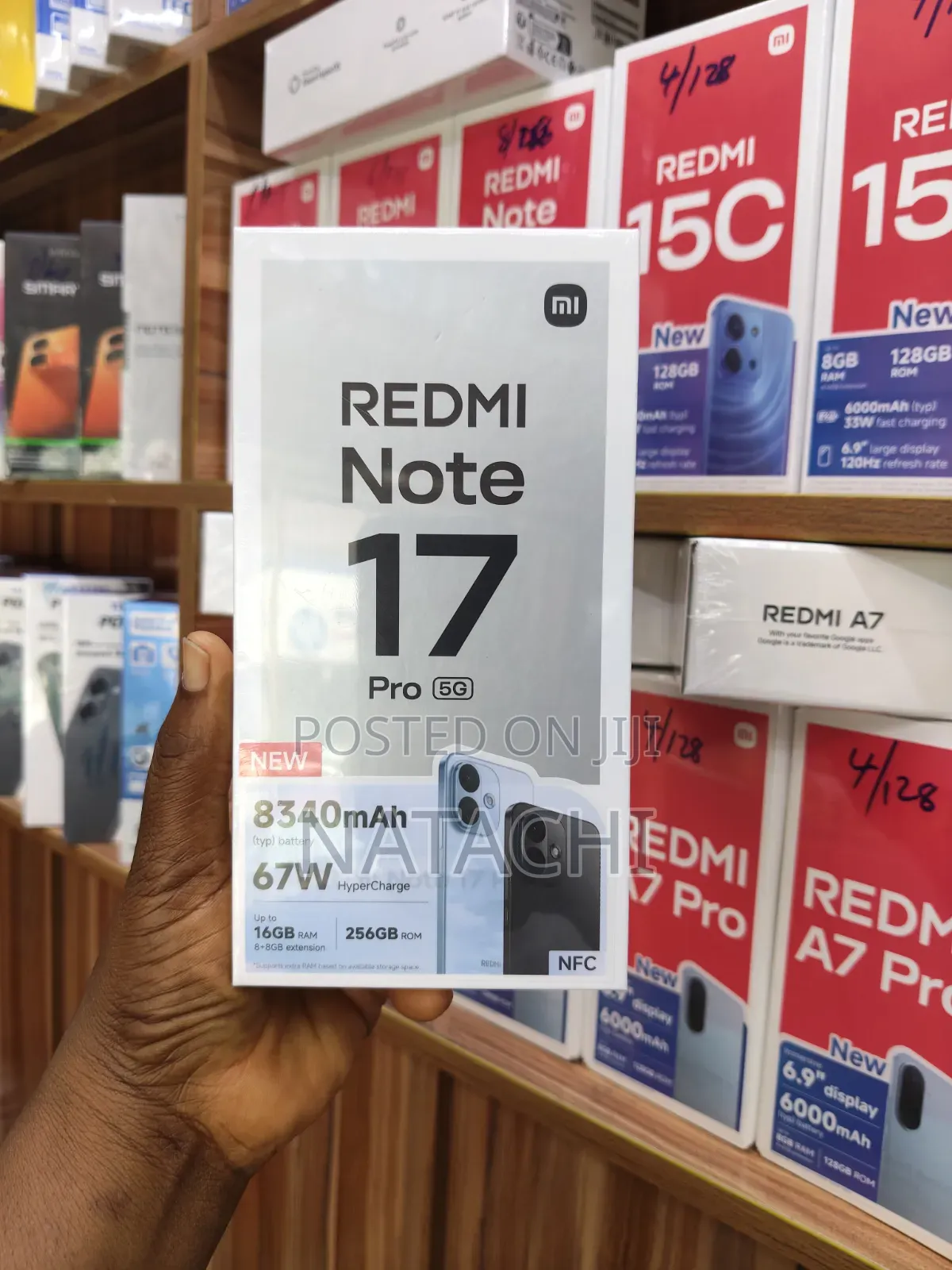 New Xiaomi Redmi Note 17 Pro 256 GB Black