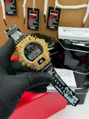 High Qualityiced Out Cz Diamond G-Shock Wristwatch