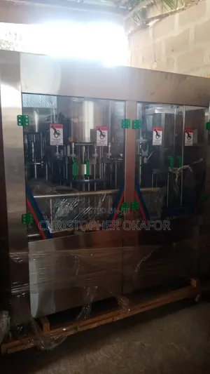 Complete Set Up of Bottle Water Production