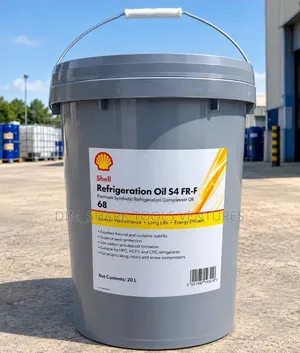20L of Shell Refrigeration Oil S4 FR-F 68 Synthetic Refrigerator Lub