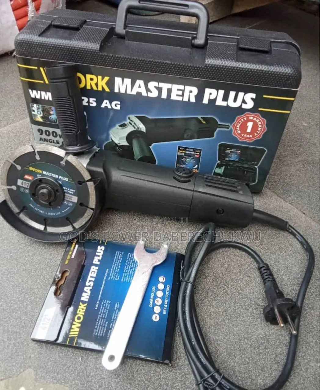 900w Work Master Angle Grinder