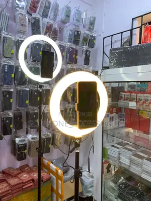 MJ-26 10-Inch RGB LED Ring Light With Phone Holder