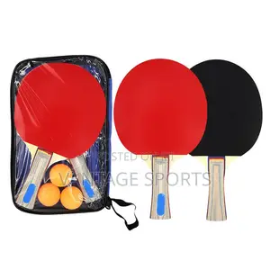 Table Tennis Racket Set – 2 Rackets + 3 Balls | Pay on Delivery