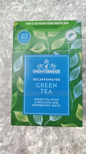 Knightsbridge Green Tea Decaffeinated (40 Tea Bags)