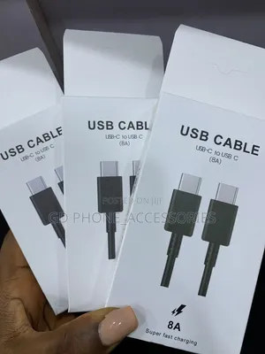 8A Super Fast Charging USB-C to USB-C Data Cable