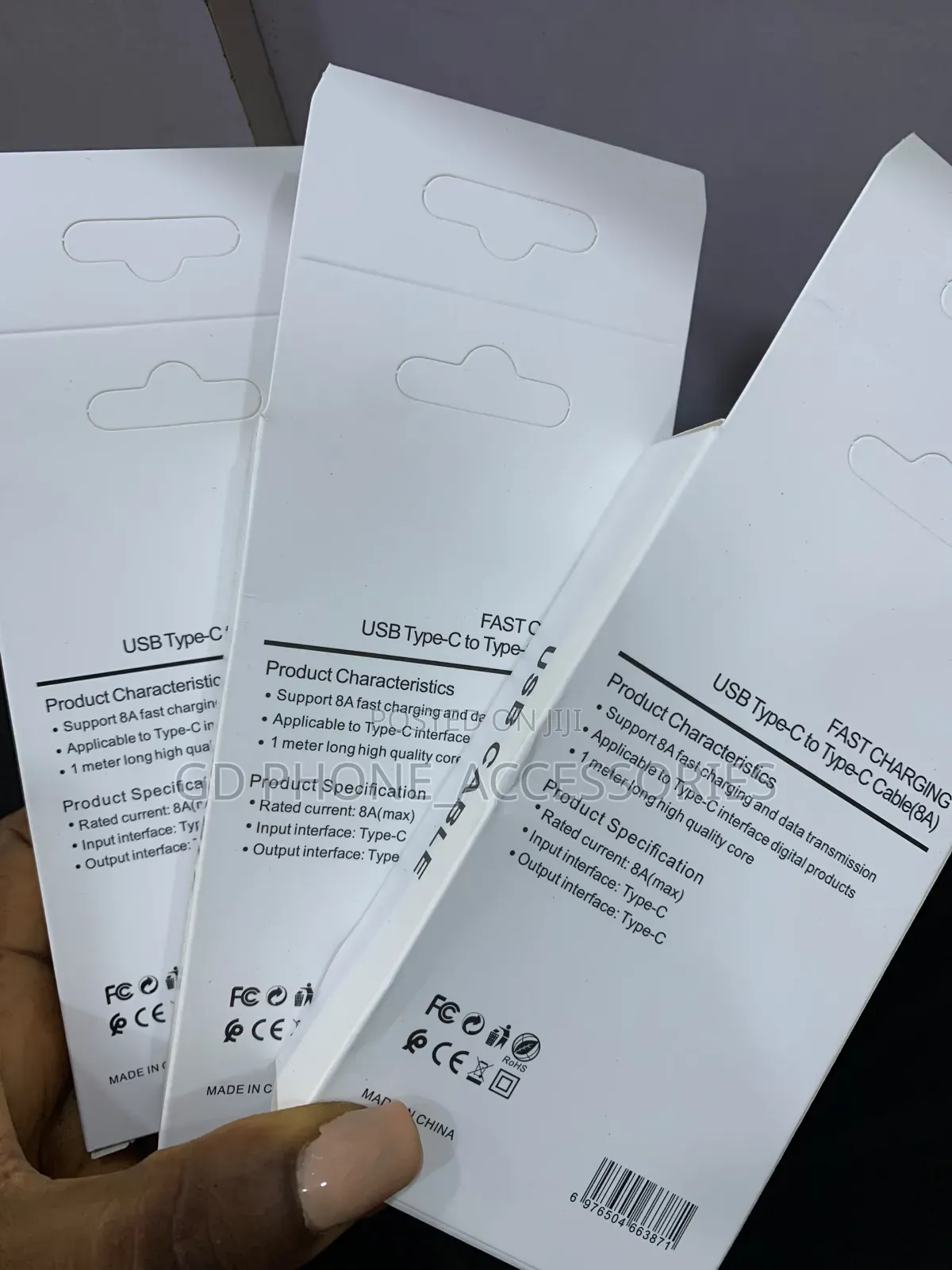 8A Super Fast Charging USB-C to USB-C Data Cable