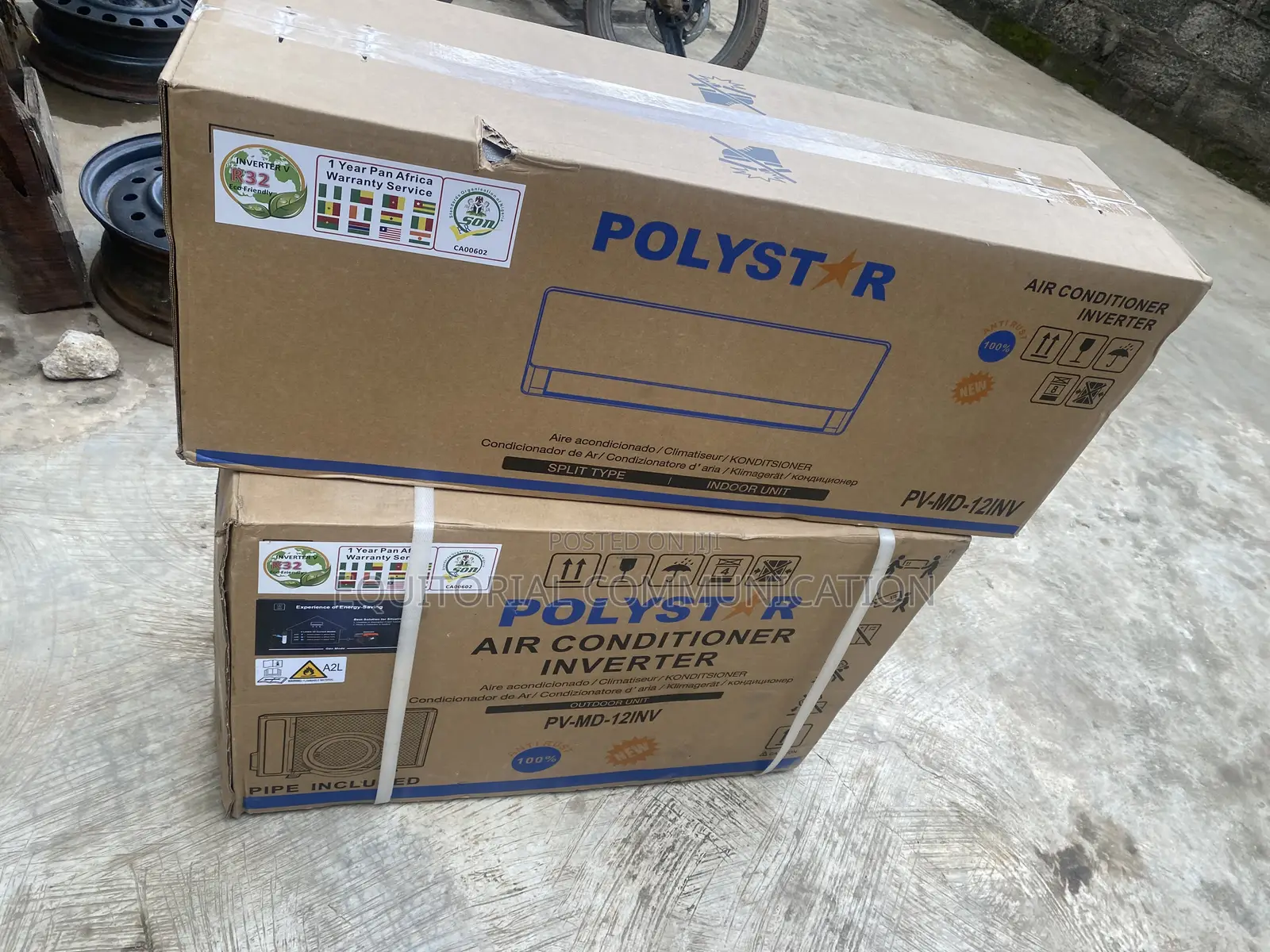 Polystar 1.5HP Inverter Air Conditioner PV-MD-12INV