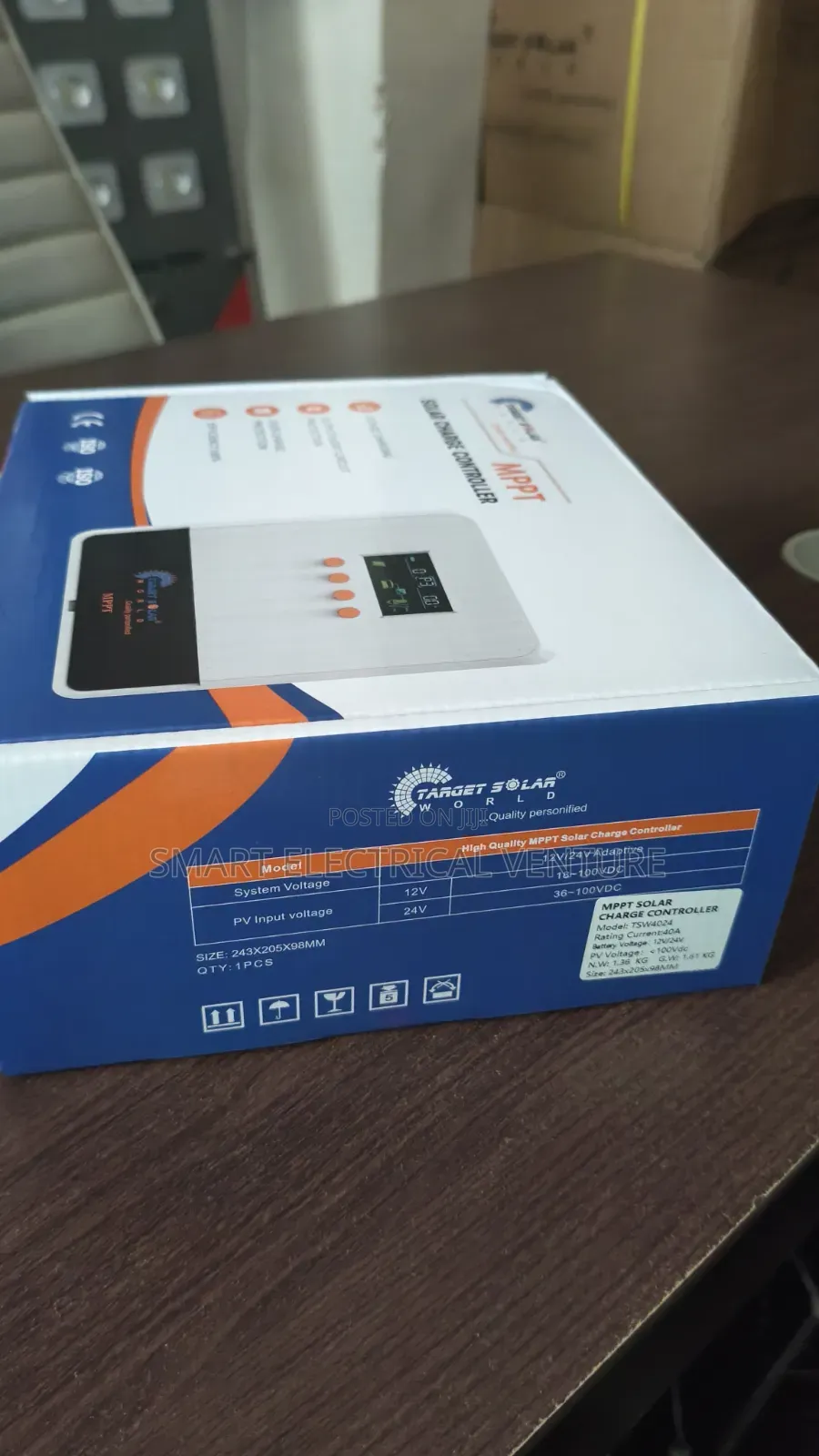 40A Target Solar MPPT Charge Controller