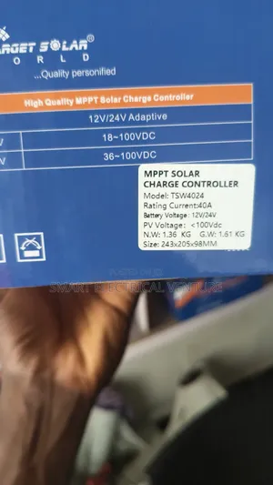 40A Target Solar MPPT Charge Controller
