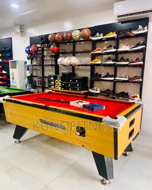 7ft HDF Coin-Operated Pool Board + Accessories