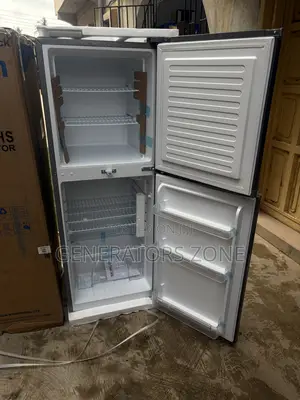 Skyrun 195L Double Door Fridge and Freezer