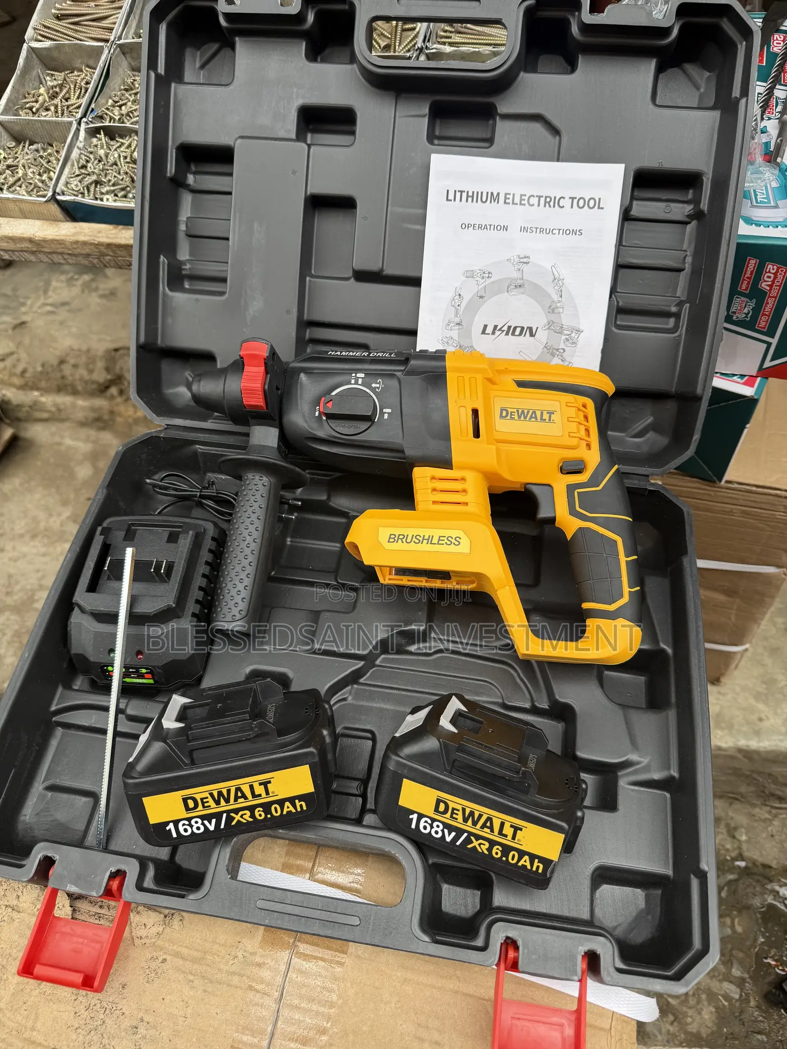 Dewalt Cordless Hammer Drill 168volts