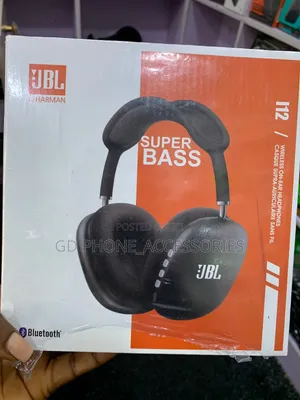 JBL I12 Wireless on-Ear Headphones - Super Bass (Bluetooth)