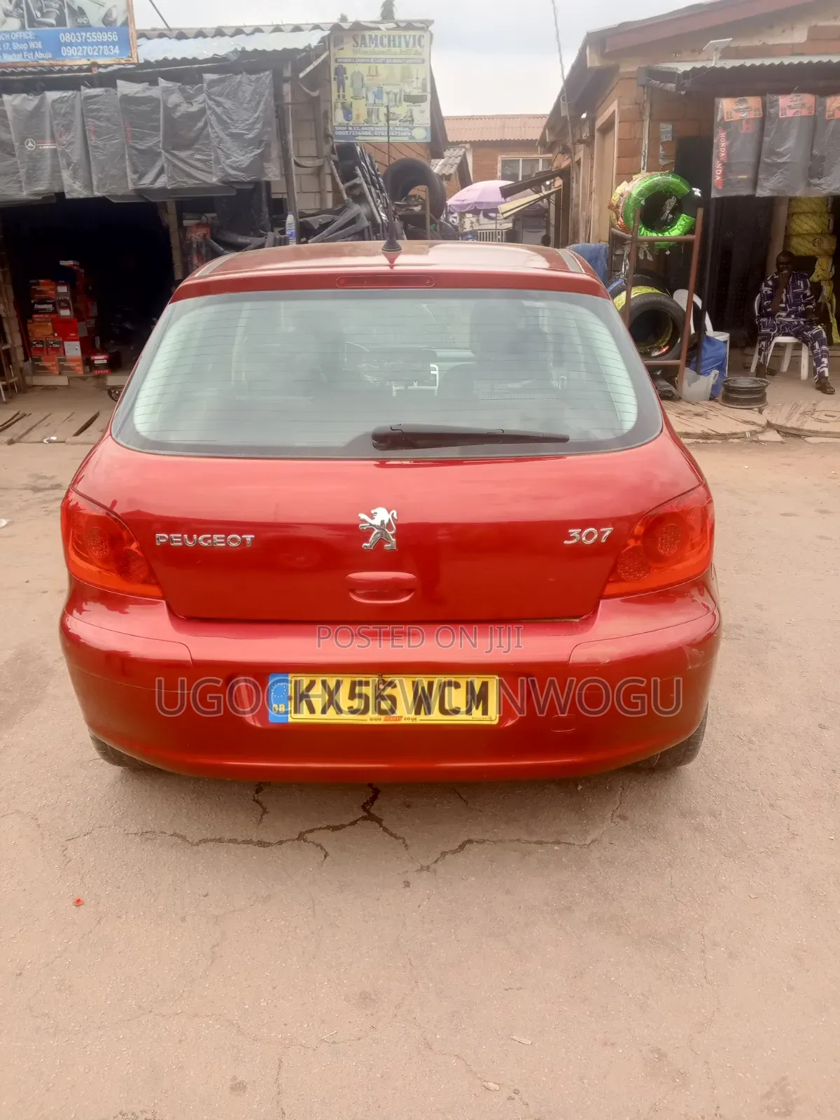 Peugeot 307 2007 Red