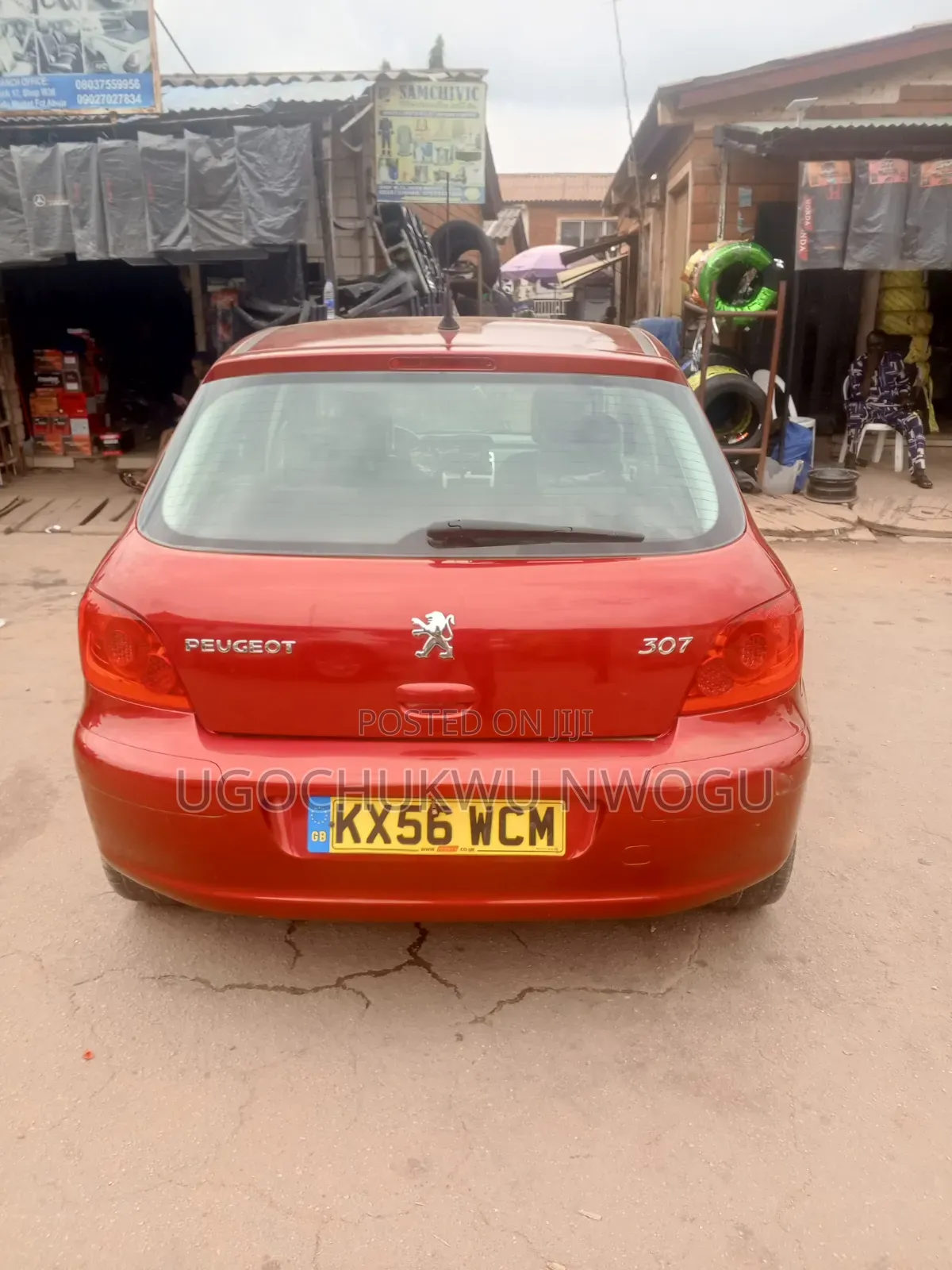 Peugeot 307 2007 Red