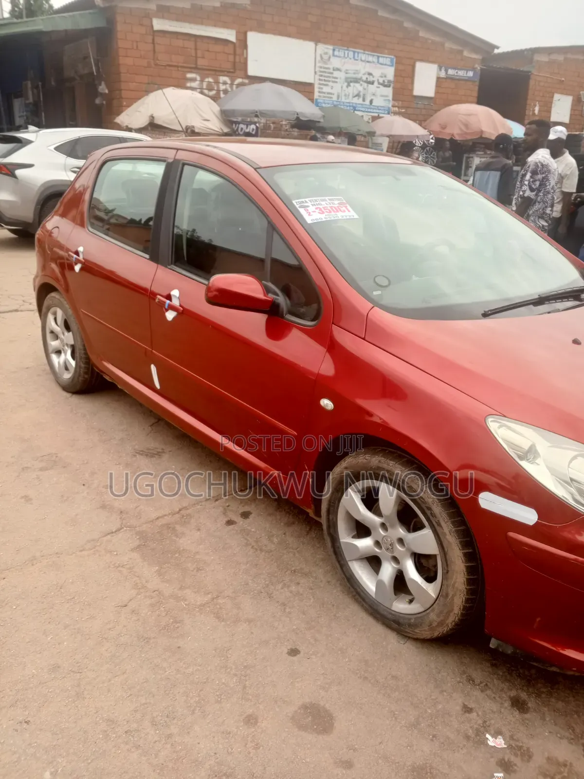 Peugeot 307 2007 Red