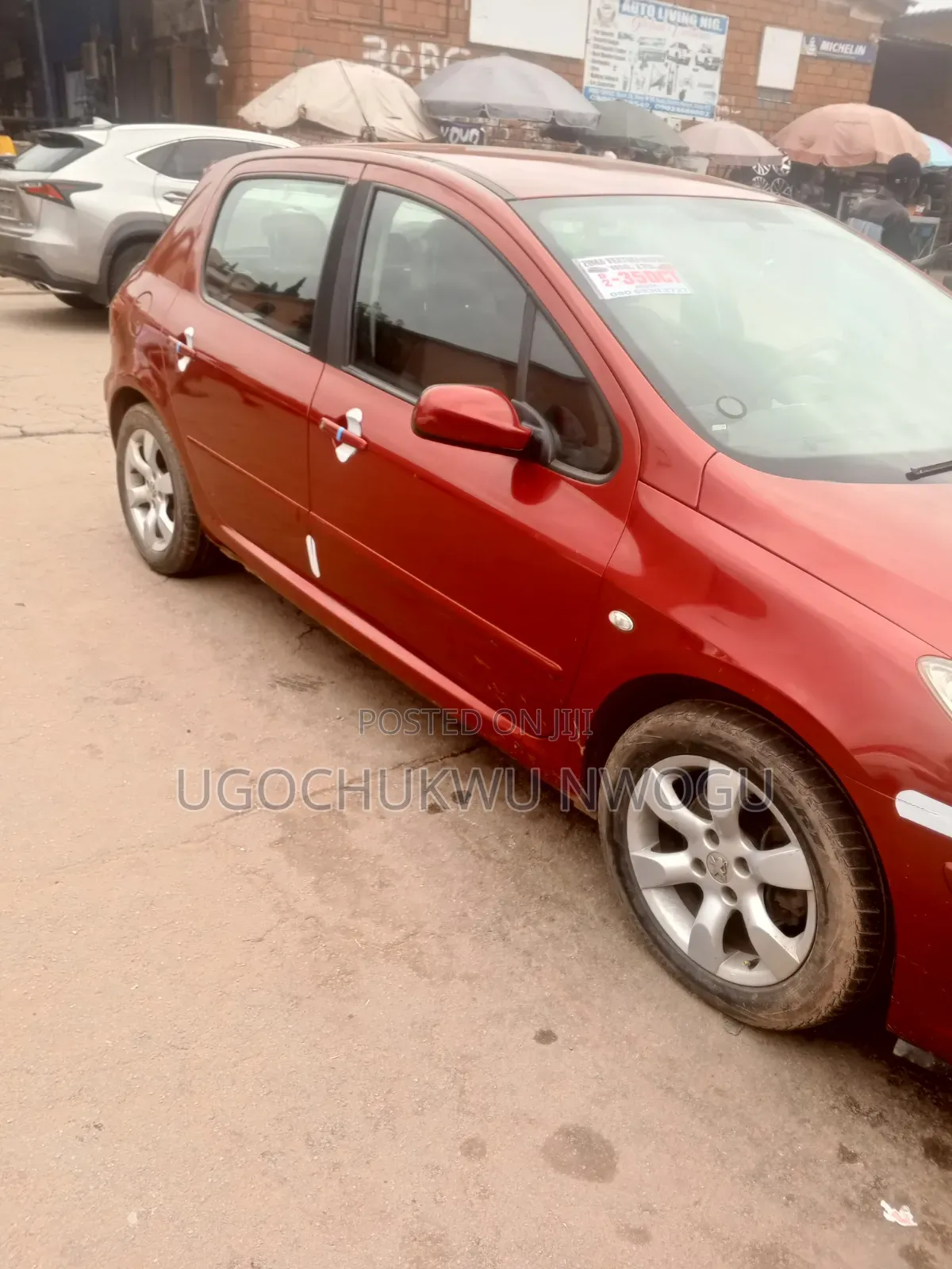 Peugeot 307 2007 Red