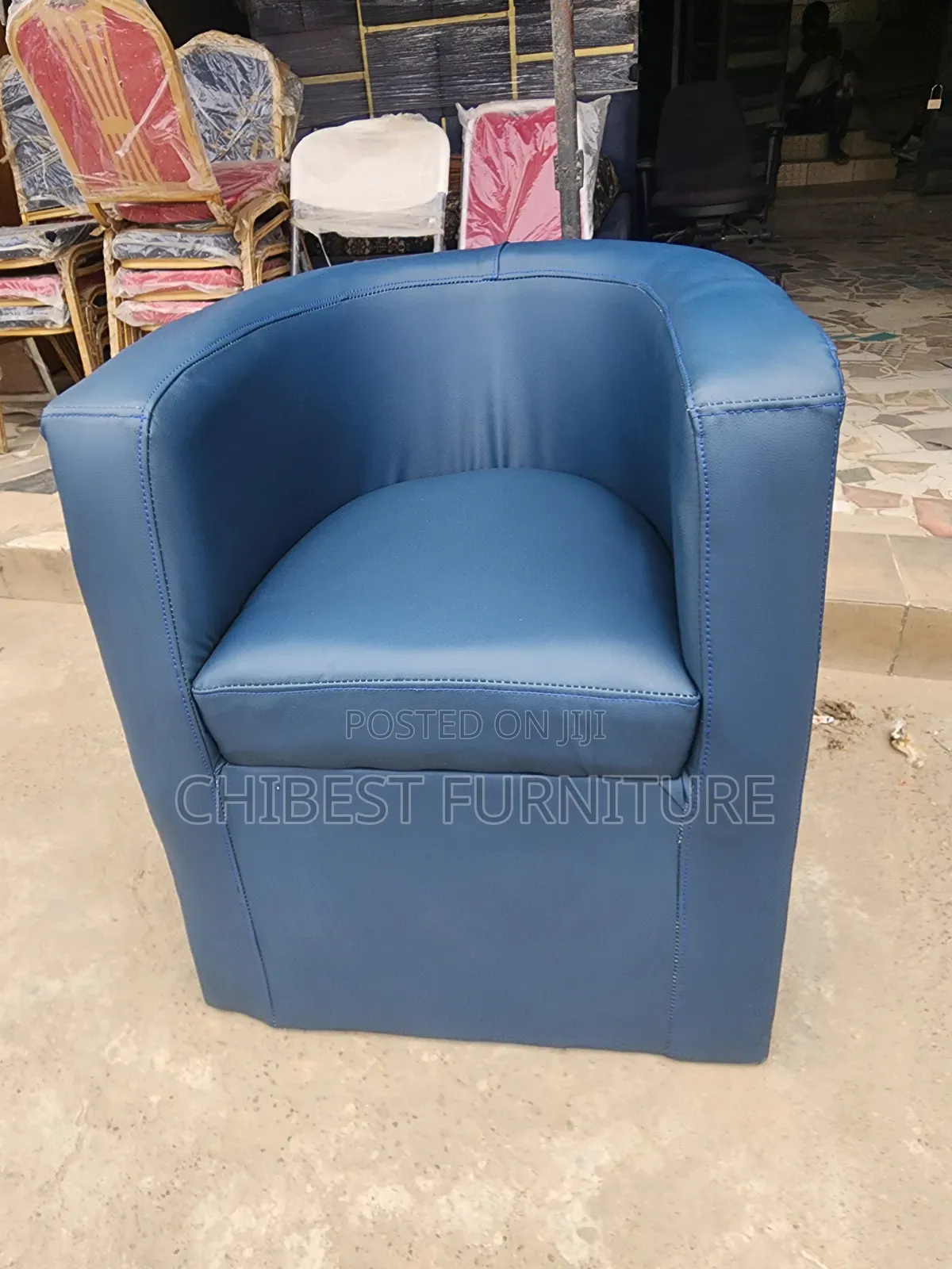 High Quality Single Sofa Leather Couch.