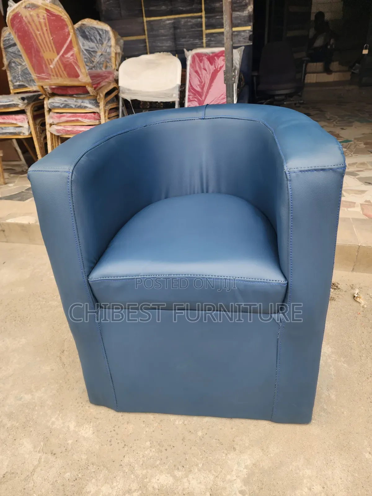 High Quality Single Sofa Leather Couch.
