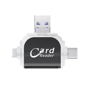 4-in-1 Card Reader Micro Sd Memory Card Adapter