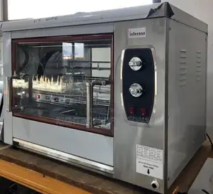 Commercial Dual Fuel (Gas Electric) Chicken Rotisserie Oven