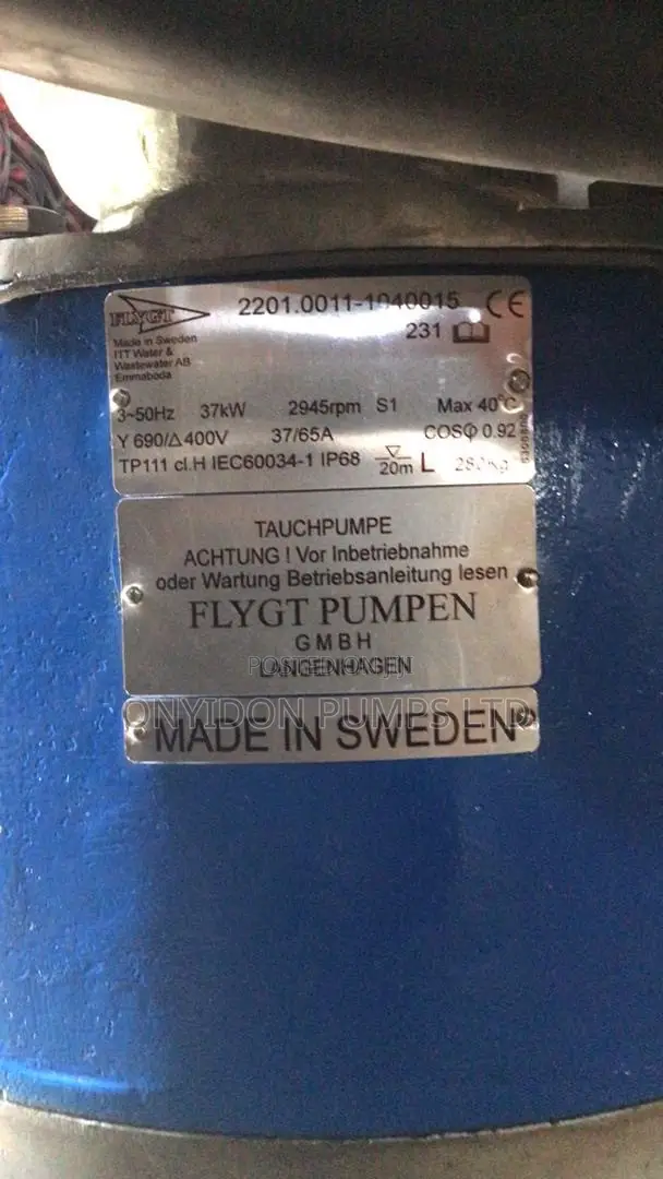 FLYGT Pump