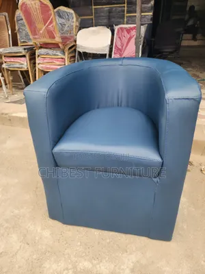 Single Seater Leather Sofa Chair.