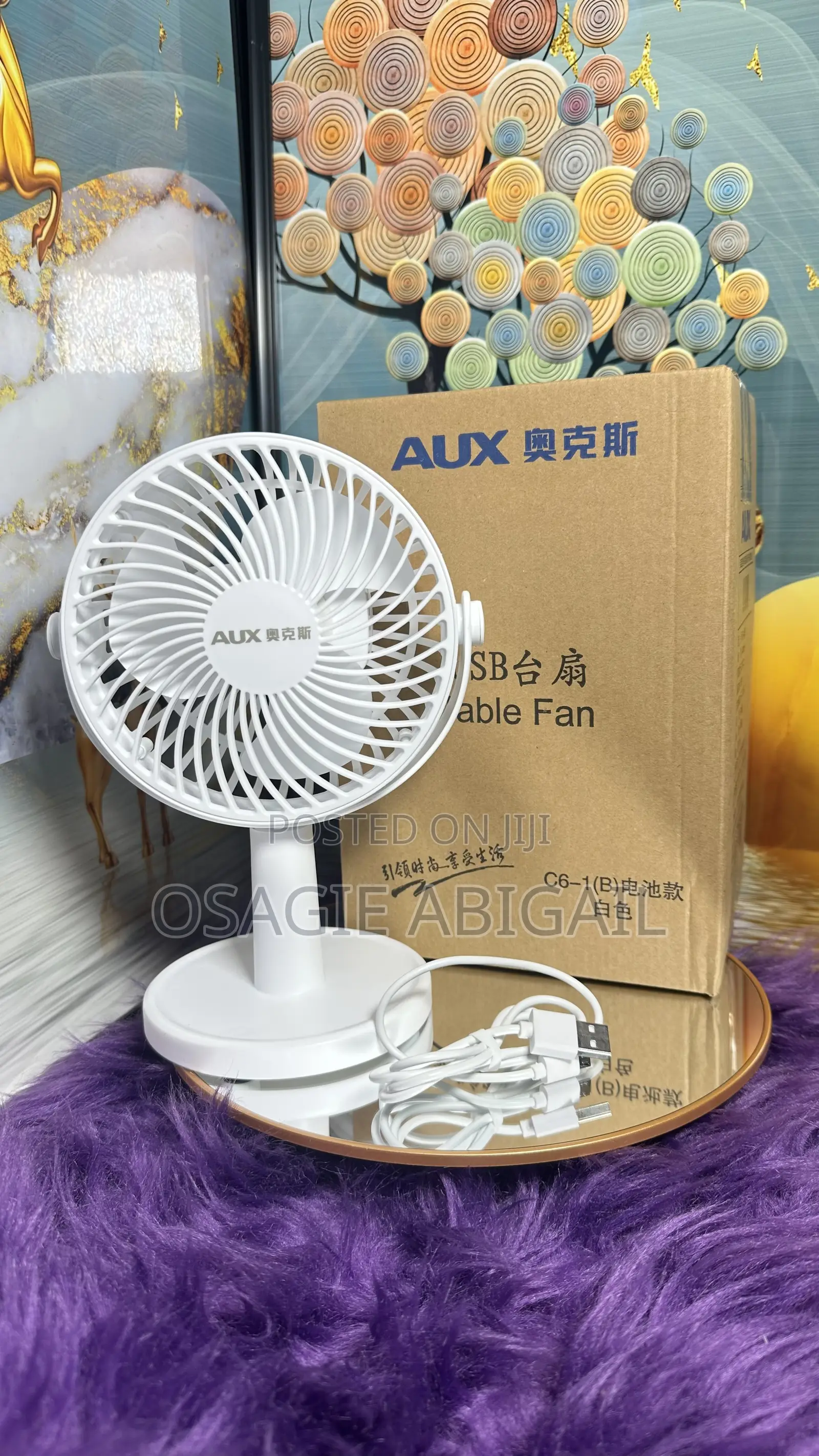 Rechargeable Portable Fan