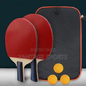 Table Tennis Set – 2 Rackets With 3 Balls | Pay on Delivery