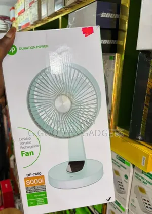 Durable Power Rechargeable Fan