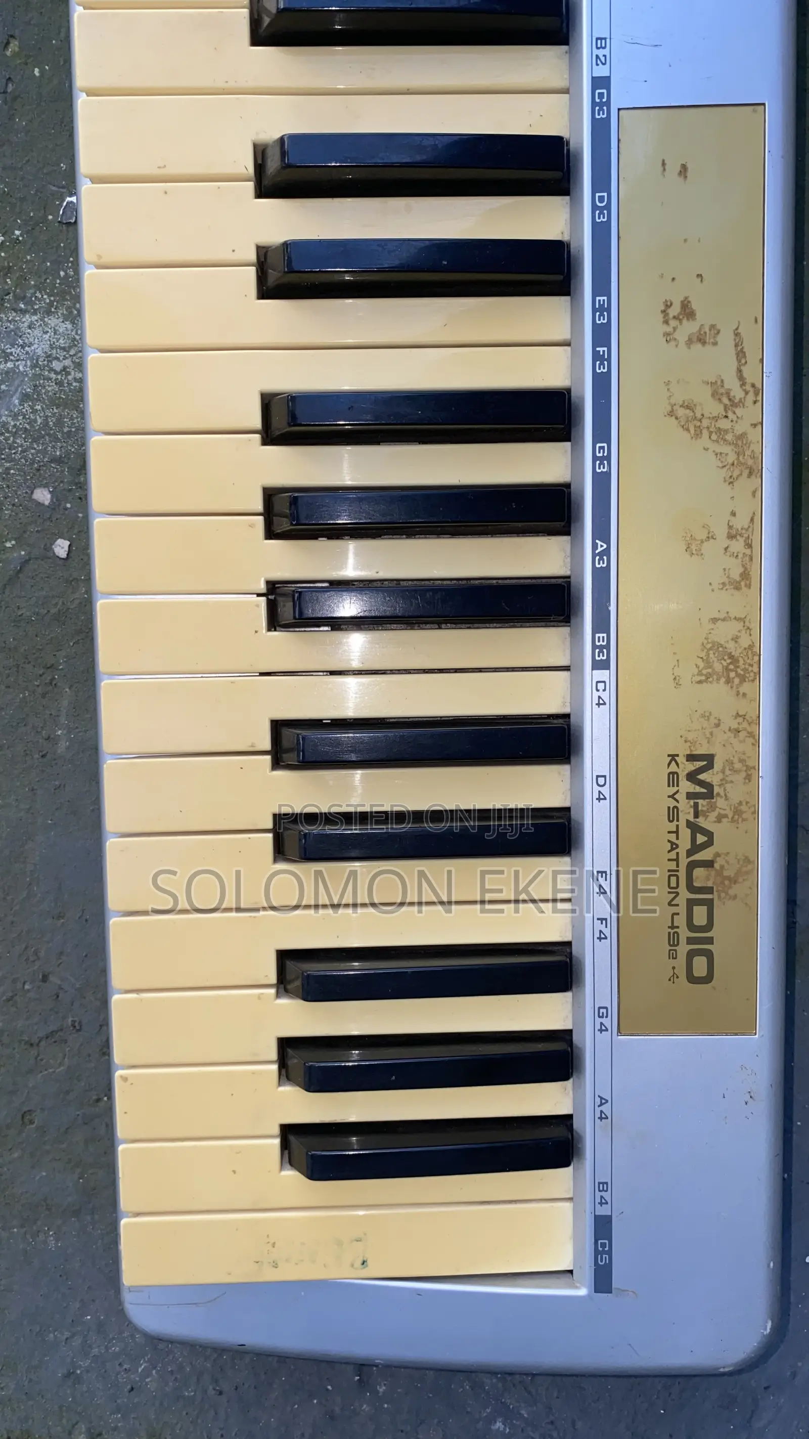 M-Audio Keystation 49e USB MIDI Keyboard Controller (49 Keys)