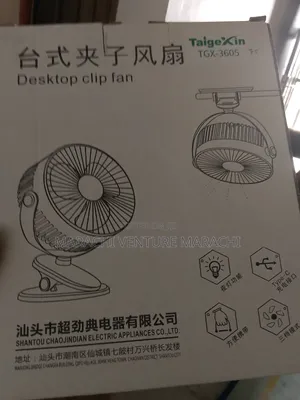 Reachable Desktop Clip Mini Fan