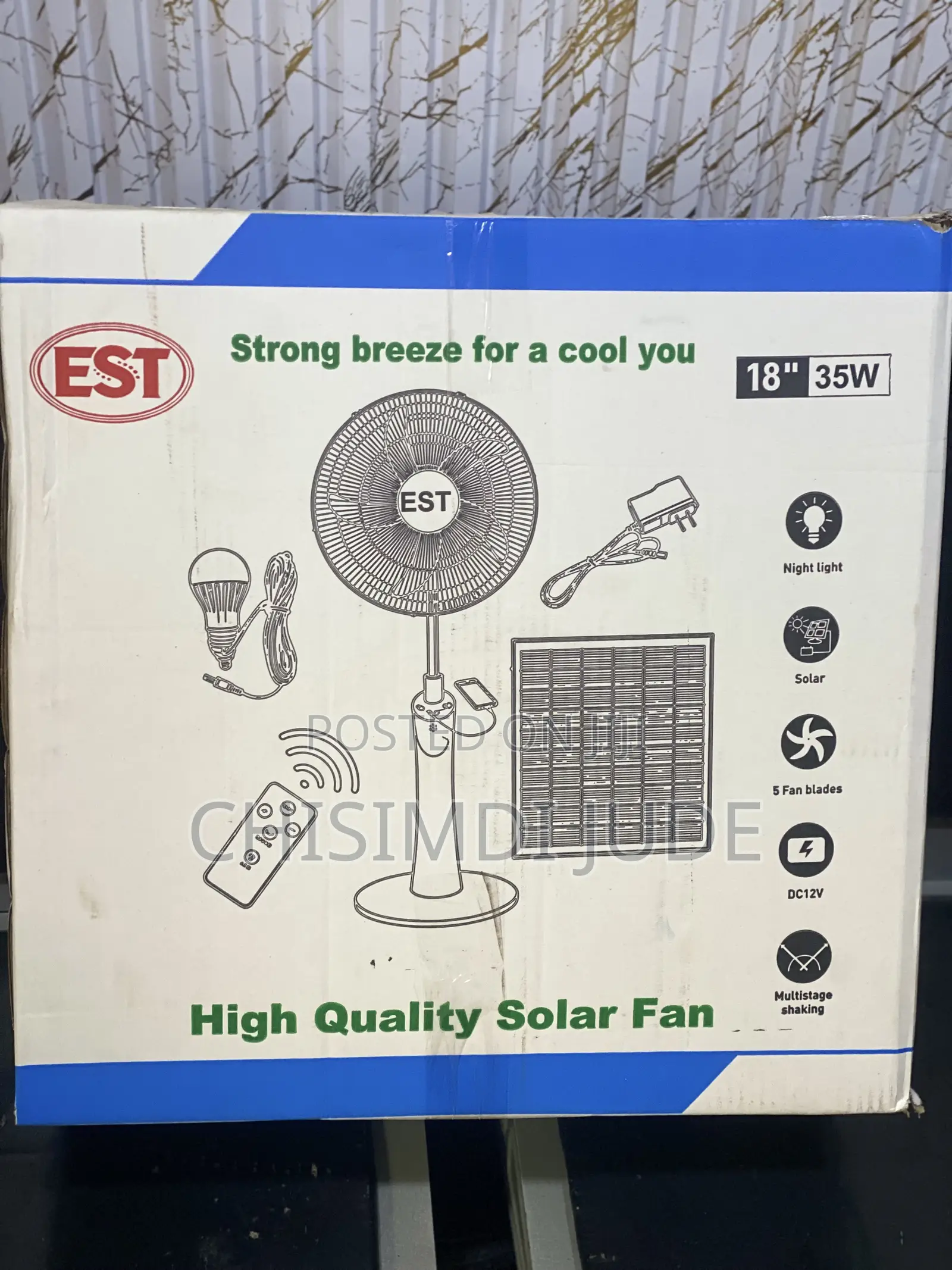 Guangde Solar Fan